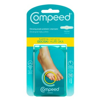 COMPEED Náplast na kuří oka 10ks (Na kuří oka a bradavice)