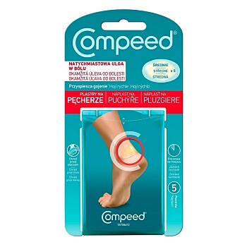 COMPEED Náplast na puchýře extreme 5 kusů (Náplasti na puchýře)