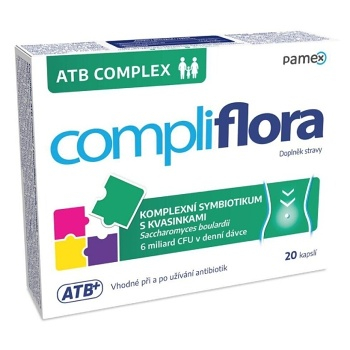 COMPLIFLORA ATB complex 20 kapslí (Probiotika a laktobacily) - Vícesložkové