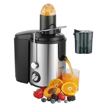 CONCEPT LO7095 Odšťavňovač odstředivý nerez (Odšťavňovače) - Elektrické, Kuchyňské, Do zásuvky