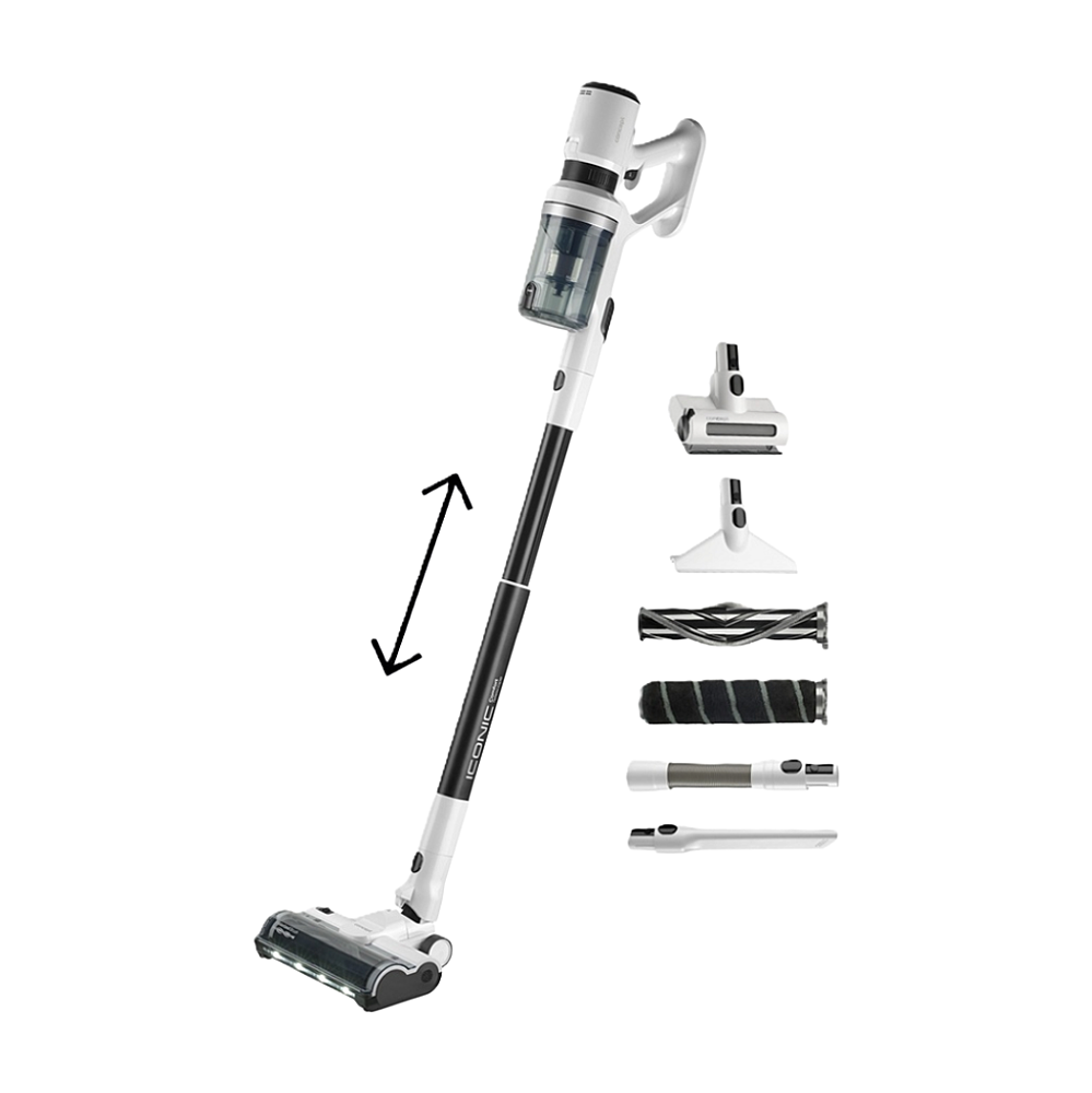 CONCEPT Tyčový vysavač 2v1 Iconic Comfort Telescope 29,6 V