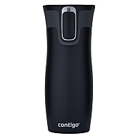 CONTIGO Termo lahev west loop matná černá 470 ml