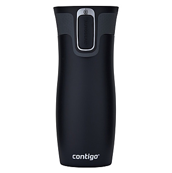 CONTIGO Termo lahev west loop matná černá 470 ml (Outdoor termosky a termohrnky)