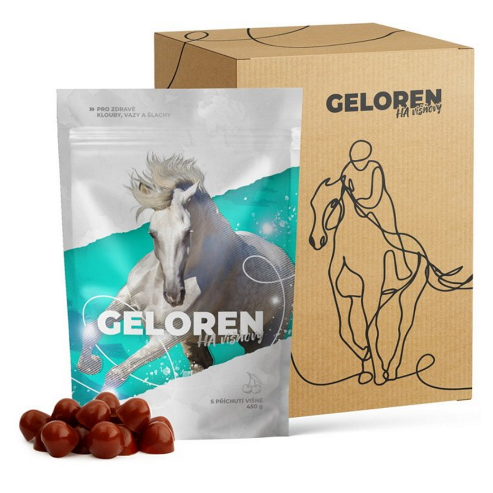 E-shop CONTIPRO Geloren HA kloubní výživa pro koně višňová 1350 g