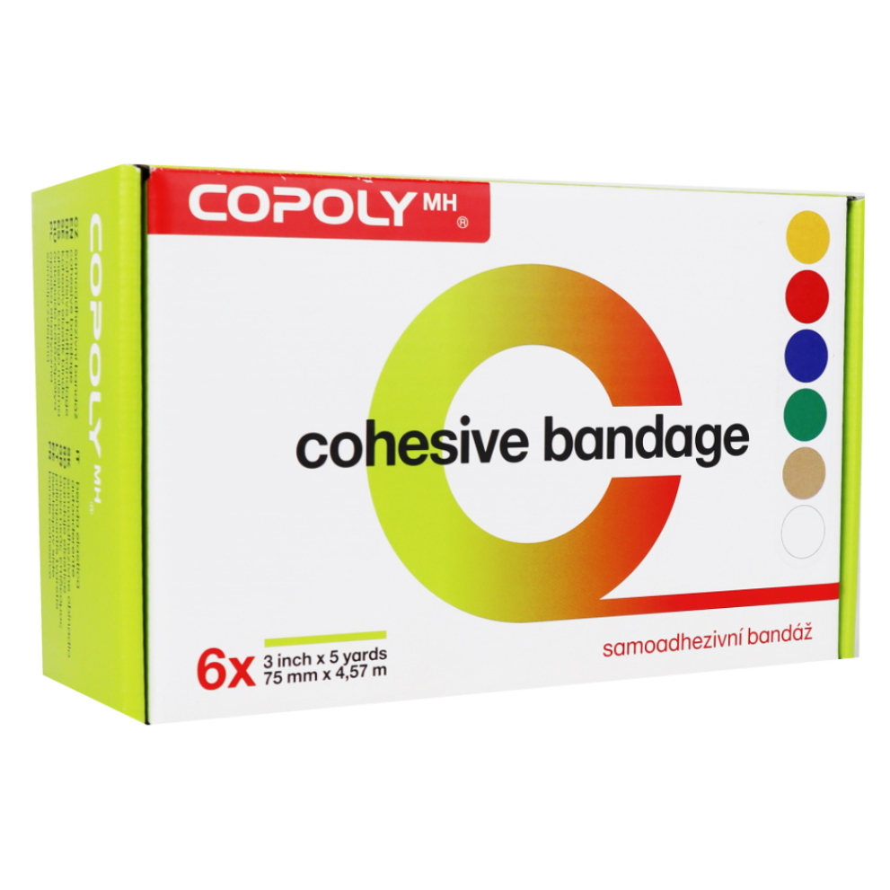E-shop COPOLY obinadlo 7,5 cm x 4,5 m mix barev 6 ks