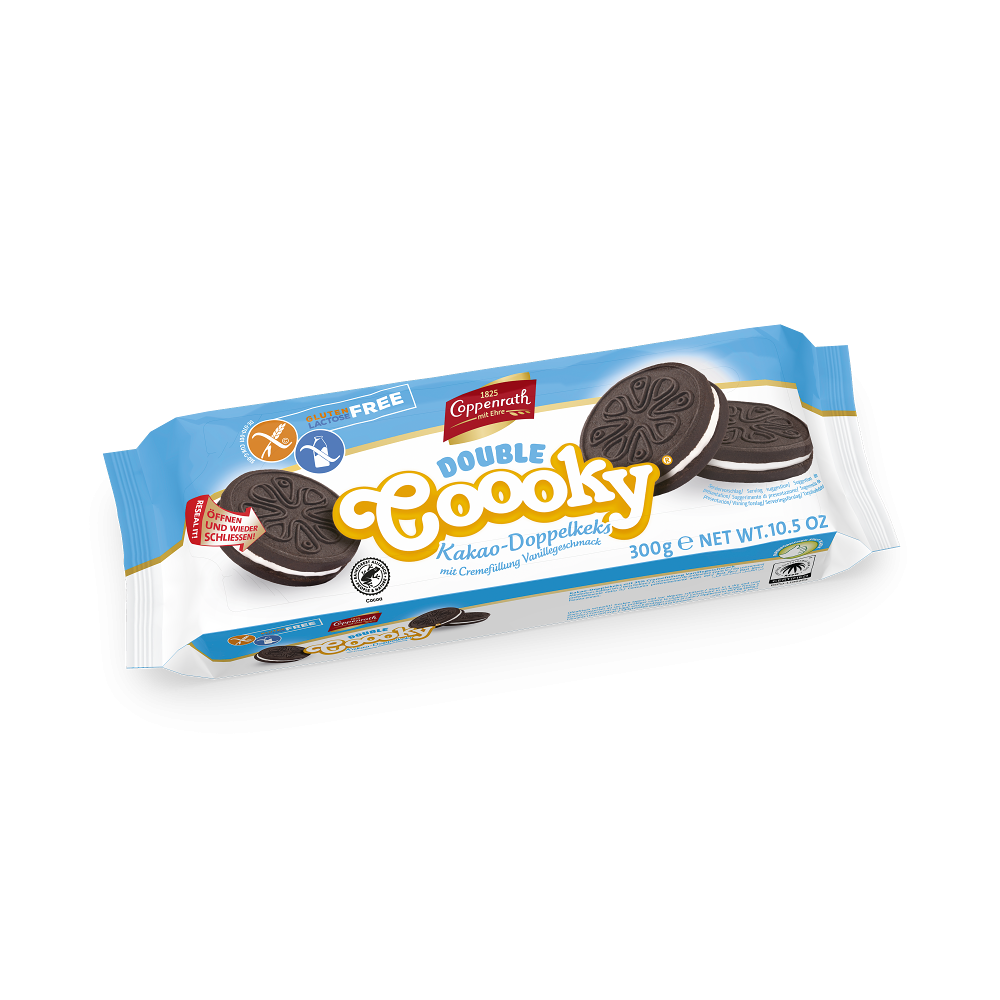 E-shop COPPENRATH Kakaové sušenky bez lepku a laktózy 300 g