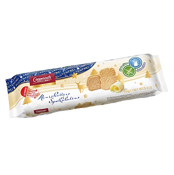 COPPENRATH Mini sušenky máslové bez lepku 150 g (Sušenky, oplatky) - Sladké