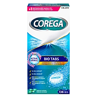 COREGA BIO Tabs Čistící tablety 136 ks