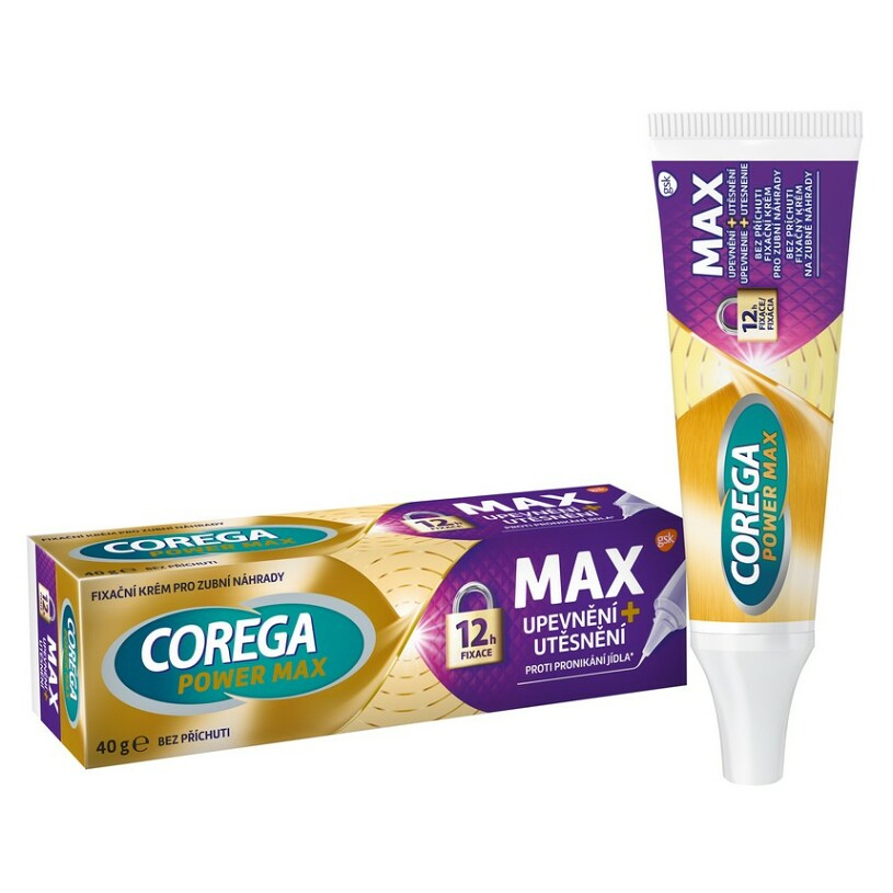 E-shop COREGA Power max upevnění + utěsnění fixační krém 40 g