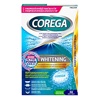 COREGA Whitening Antibakteriální čistící tablety 30 ks