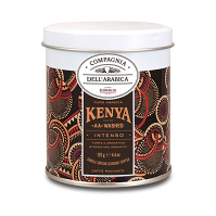 CORSINI Kenya intenso mletá káva plech 125 g