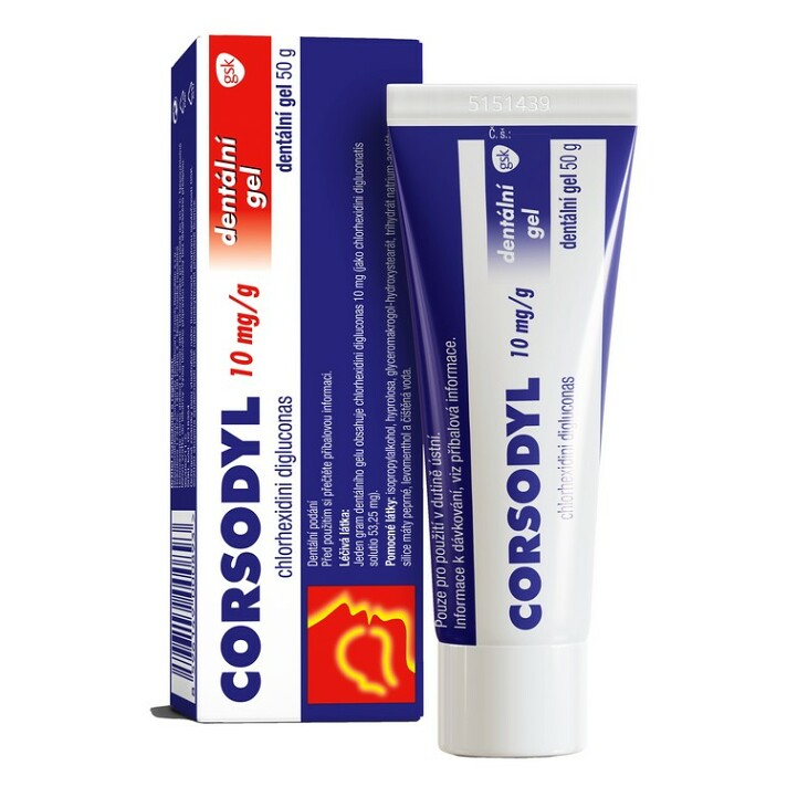 E-shop CORSODYL 1% Zubní gel 50 g