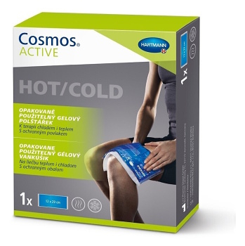 COSMOS Active hot/cold gelový polštářek 12 x 29 cm (Gelové polštářky) - Hřejivé, Chladící