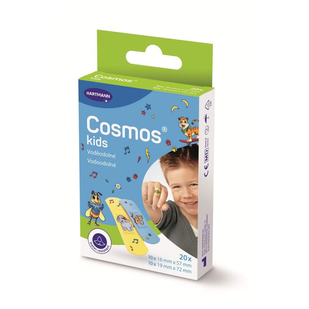 COSMOS Dětská náplast 2 velikosti 20 kusů