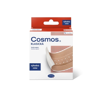 COSMOS Klasická textilní náplast 1 m x 8 cm (Náplasti) - S polštářkem