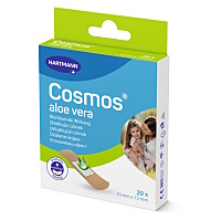 COSMOS Náplast s aloe vera 19 x 72 mm 20 kusů