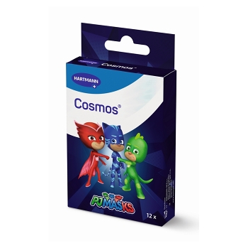 COSMOS PJ Masks dětské náplasti velikost 3 12 kusů (Náplasti dělené) - Ochranný, Voděodolné