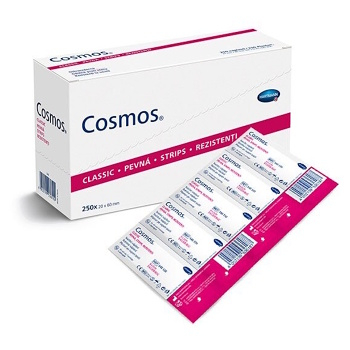 COSMOS Pevná náplasti strips 60 x 20 mm 50 x 5 kusů