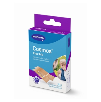 COSMOS Pružná náplast 2 velikosti 20 ks (Náplasti dělené) - Speciální