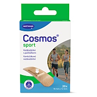 COSMOS Sport voděodolná náplast 19 x 72 mm 20 kusů