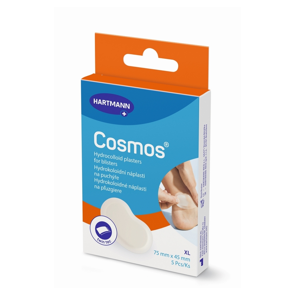 COSMOS Náplast na puchýře twin tec XL 5 kusů