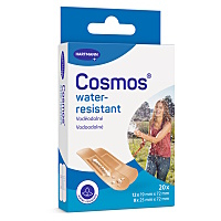 COSMOS Water-resistant voděodolná náplast 2 velikosti 20 kusů
