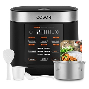 COSORI Multicooker CRC multifunkční hrnec a rýžovar 5 l (Horkovzdušné fritézy)