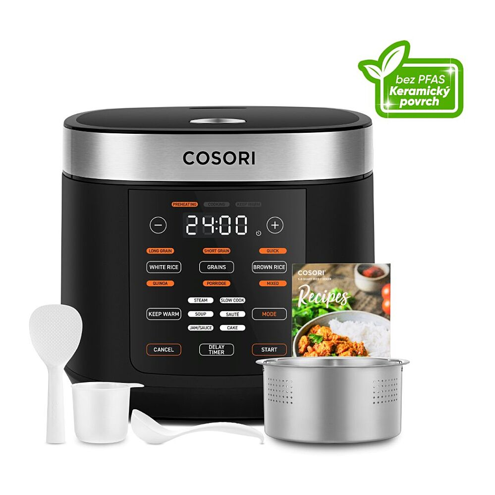COSORI Multicooker CRC multifunkční hrnec a rýžovar 5 l
