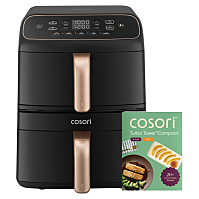 COSORI Turbo Tower Compact horkovzdušná fritéza černá 8,6 l