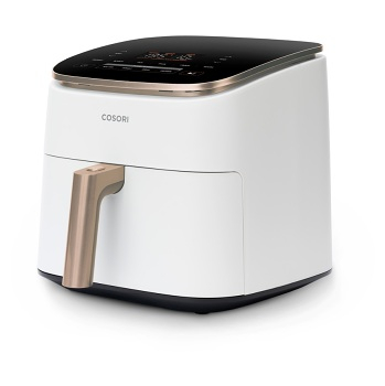 COSORI TurboBlaze pro horkovzdušná fritéza bílá 6,2 l (Horkovzdušné fritézy) - Digitální, Elektrické, Do zásuvky, Svítící, Sada