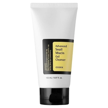 COSRX Advanced Snail Jemný mycí gel na obličej se šnečím slizem 150 ml (Korejské přípravky na čištění pleti)