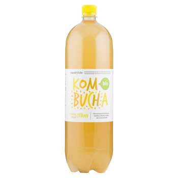 COUNTRY LIFE Kombucha bancha s příchutí citronu BIO 2 litry (Bio nápoje) - Bylinné, BIO