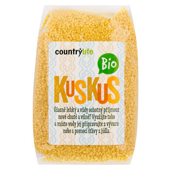 COUNTRY LIFE Kuskus BIO 500 g (Bio rýže, obilniny a luštěniny) - BIO