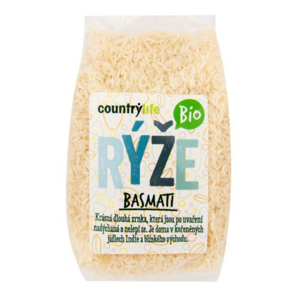 E-shop COUNTRY LIFE Rýže basmati BIO 500 g