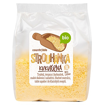 COUNTRY LIFE Strouhanka kukuřičná BIO 200 g (Strouhanky) - BIO