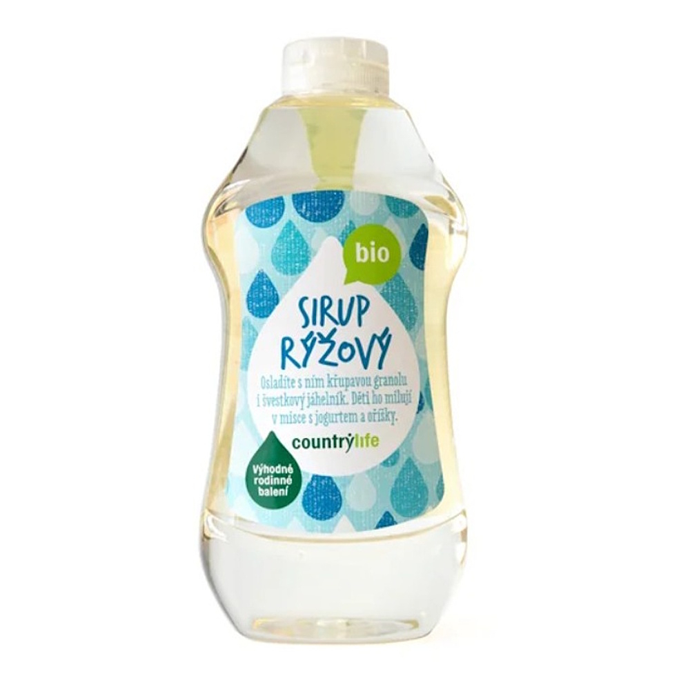 COUNTRYLIFE Rýžový sirup BIO 874 ml