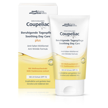 COUPELIAC Zklidňující denní krém 50 ml, expirace (Kosmetika na začervenalou pleť)