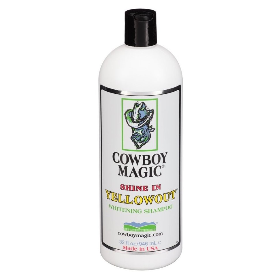 COWBOY MAGIC Shine in Yellowout šampon pro koně 946 ml