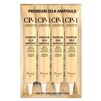 CP-1 Premium silk vlasové sérum 4x20 ml (Korejská kosmetika na vlasy)