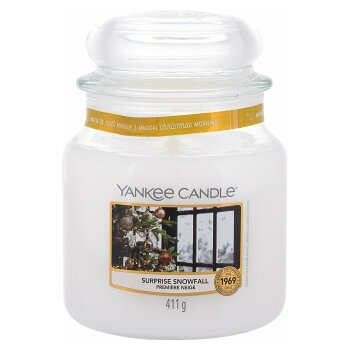 YANKEE CANDLE Surprise snowfall vonná svíčka 411 gramů (Vonné svíčky) - Aromatické