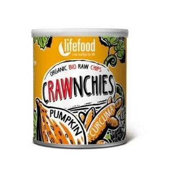 Crawnchies - první raw lupínky - dýňové s kurkumou