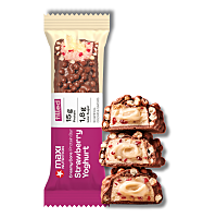 MAXI NUTRITION Creamy core protein bar jahodový jogurt 45 g