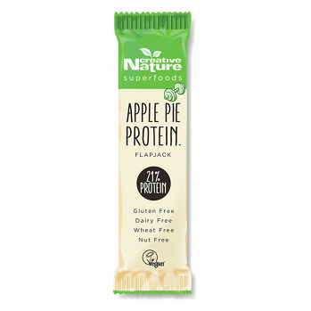 CREATIVE NATURE Protein Flapjack jablečný koláč 40 g
