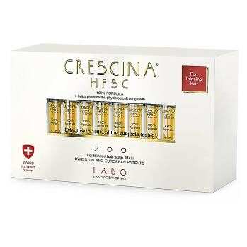 CRESCINA HFSC 100% Péče pro podporu růstu vlasů (stupeň 200) - Muži 20x3,5 ml