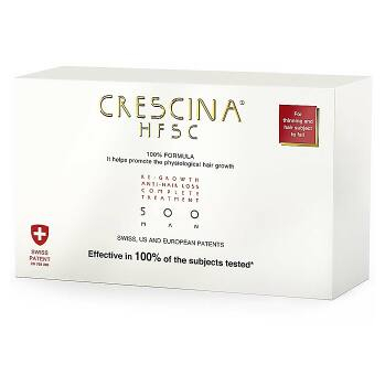 CRESCINA HFSC 100% Péče pro podporu růstu vlasů a proti vypadávání vlasů (stupeň 500)  - Muži 20 x 3,5 ml