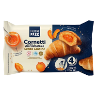 NUTRIFREE Croissant meruňkový 240 g 4 kusy