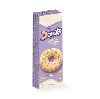 CUORENERO Donuty s polevou vanilka bez lepku 3 kusy (Bezlepkové sušenky a pochutiny) - Sladké