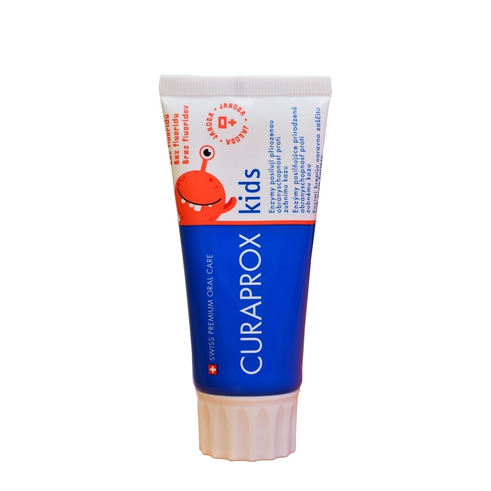 E-shop CURAPROX Kids Dětská zubní pasta od prvního zoubku Jahoda 60 ml