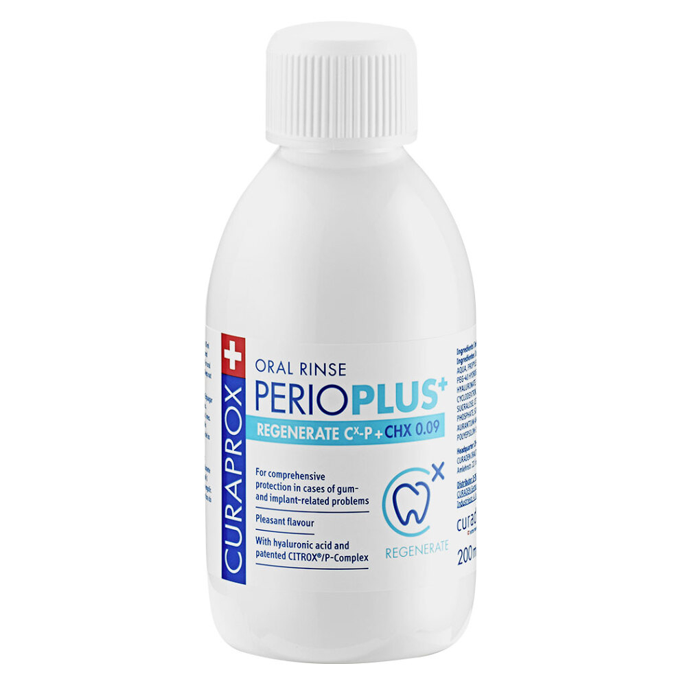 E-shop CURAPROX Perio Plus+ Regenerate Ústní voda 200 ml