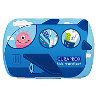 Curaprox Travel set KIDS modrý